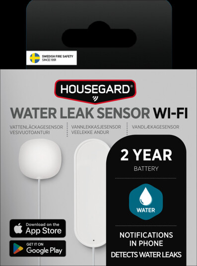 Housegard Smart Vannlekkasjevarsler WA 202 WiFi