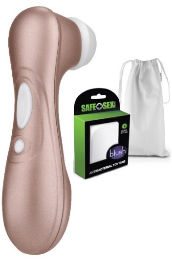Satisfyer Pro 2 + Anti-Bacterial Toy Bag Satisfyer Pro 2 + Anti-Bacterial Toy Bag