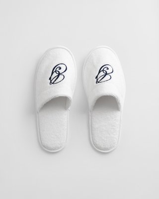 Broderte tøfler Broderte tøfler