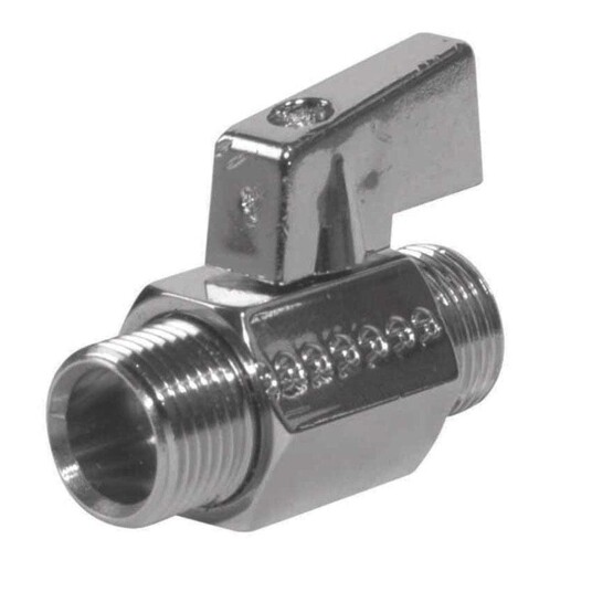 A-collection A-kulan Minikuleventil Nippel/nippel 3/4"X3/4"