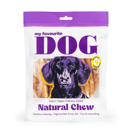 Kylling Tyggepinner 12 cm 360 g 30-pk - My Favourite Dog Kylling Tyggepinner 12 cm 360 g 30-pk - My Favourite Dog