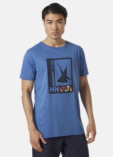 Helly Hansen Shoreline T-Shirt 2.0 636 Azurite Xl T-Shirts Helly Hansen Shoreline T-Shirt 2.0 636 Azurite Xl T-Shirts