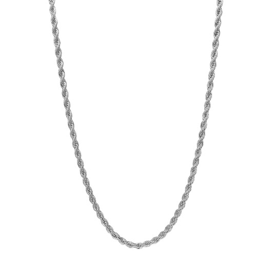 Captena Rope Halskjede Rustfritt Stål DU10038 - Herre - Stainless Steel