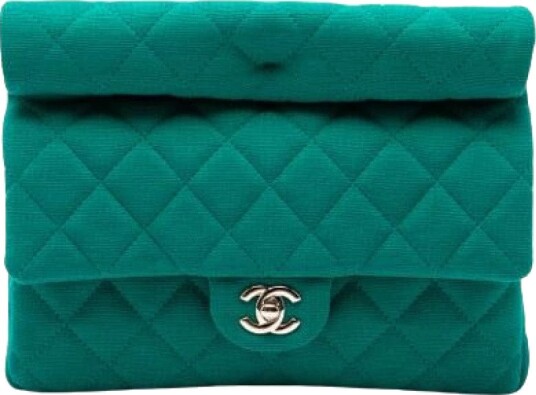 Chanel Vintage Dame Pre owned Grønn ONE SIZE,