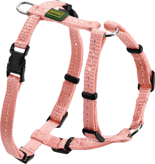 Hunter Tripoli Vario Basic Hundesele Light Pink XS-S Brystvidde 37-52cm