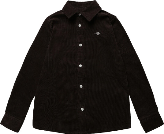 Gant Kids Corduroy Ls Shirt   Brown   128