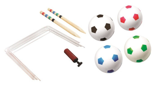 Fotballkrokket Utespill for Hele Familien med Baller fra Spring Summer