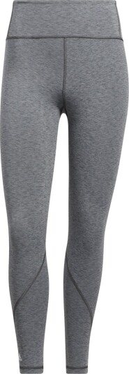 adidas Optime High Rise 7/8 Treningstights Dame Grå S
