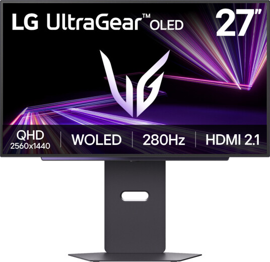 LG UltraGear 27GX700A 27" PC Skjerm 2560x1440 280Hz Svart