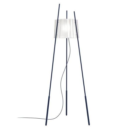 kdln Tyla Gulvlampe Dark Blue   Stue 53 165 Blå