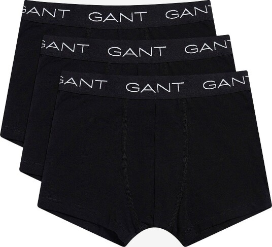 Gant Boksershorts Boxers Briefs 3 pakning Svart Gant Boksershorts Boxers Briefs 3 pakning Svart
