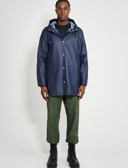 Stutterheim Stockholm Lightweight Navy   Blue   XS