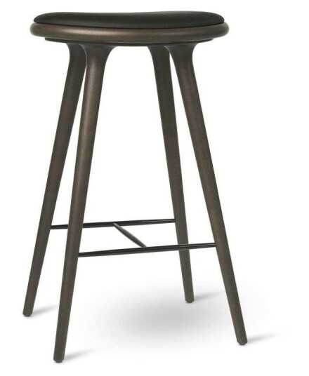 Mater - High Stool H74 Sirka Grey Stained Beech