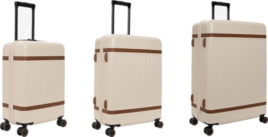 The Chesterfield Brand Zuna Cabin+ Fp Suitcase Set Champagne - SANDY BEACH - 28"