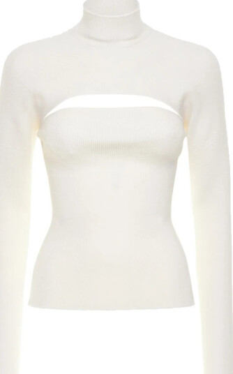 Tom Ford Dame Strikkevarer Hvit L, Tom Ford Dame Strikkevarer Hvit L,