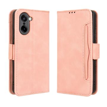 OnePlus Ace 5 Racing/Nord CE5 Kortholder Lommebokveske   Rosa