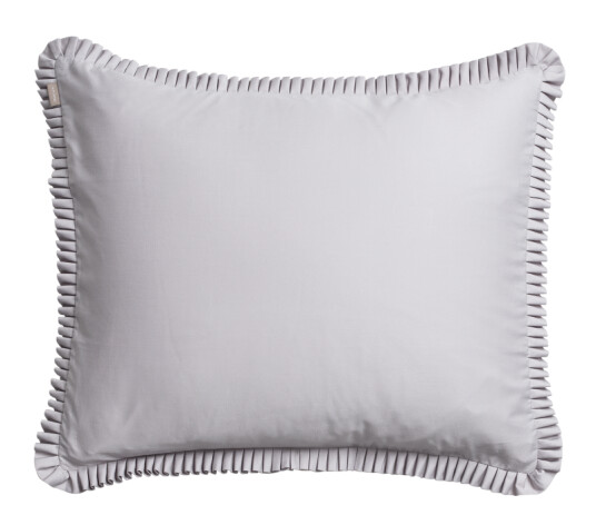 Gant Pleat Putetrekk Sateng-MoonGrey 50x70cm