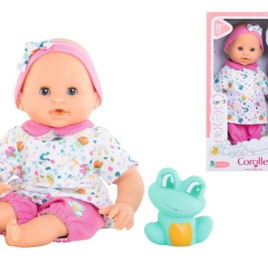Corolle Babydukke Til Bad 30 Cm Med Badeand Corolle Babydukke Til Bad 30 Cm Med Badeand