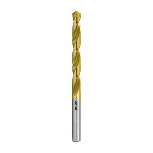 Ruko 11,5 mm HSS-G TiN Spiralbor til Metall