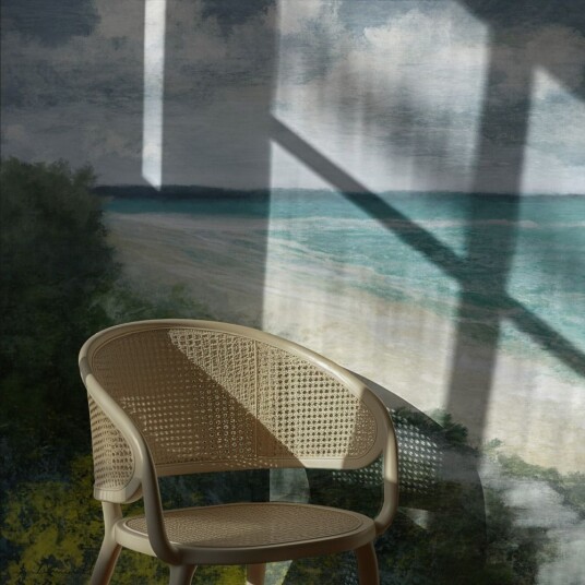 Tapet Ocean Beach View Tapet Ocean Beach View