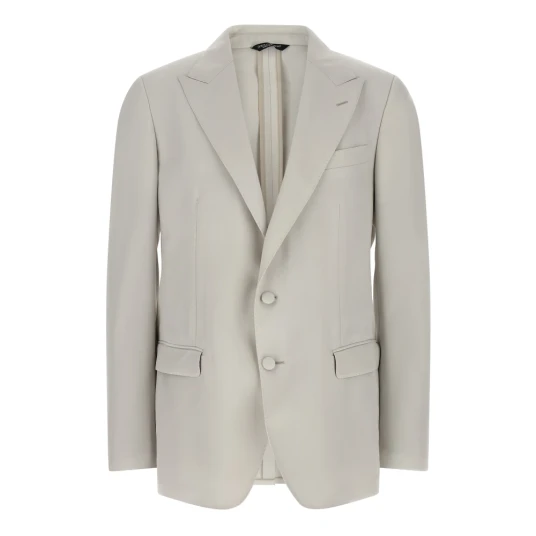 Dolce & Gabbana, Herre, Jakker, Grå, L,