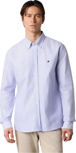 Brooks Brothers Herre Skjorter Blå S,