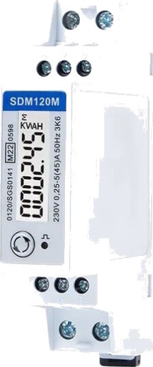 Eastron Måler SDM120D 1Modul 45A Mid Eastron Måler SDM120D 1Modul 45A Mid
