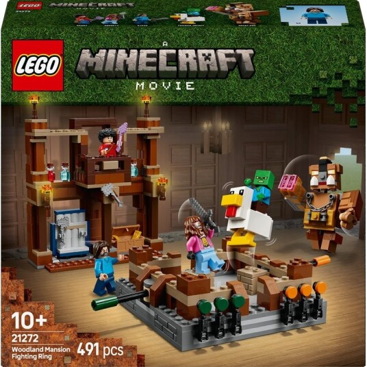 LEGO Minecraft Skogspalass med kamparena 21272