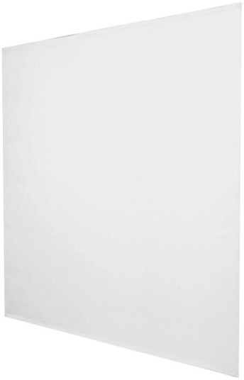 Bakgrunn Ensfarget - Til stativ - Hvit - 200x200 cm