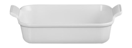 Le Creuset Heritage rektangulær ildfast form 26 cm white