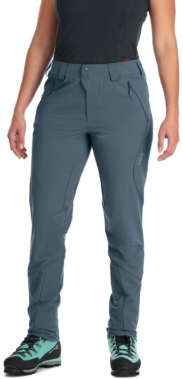 RAB  Ascendor AS softshell fjellbukse dame Orion Blue 14 L