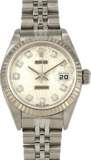 Rolex Vintage Dame Pre owned Hvit ONE SIZE,
