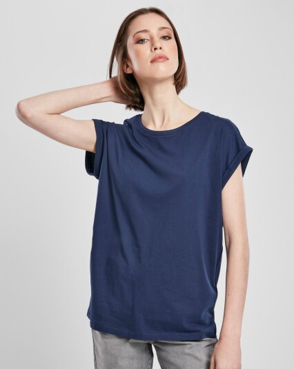 Urban Classics Women's Thirt med ekstra skuldre Blå