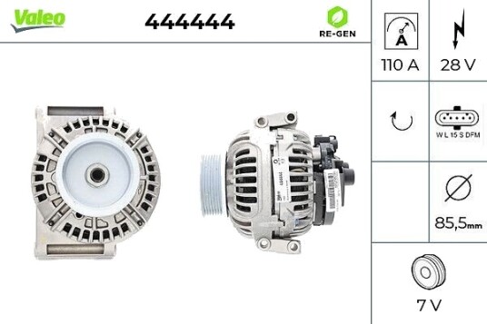 VALEO 444444 Dynamo