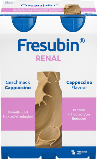 Fresubin Renal næringsdrikk cappuccino 4x200 ml Fresubin Renal næringsdrikk cappuccino 4x200 ml