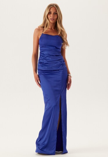 Bubbleroom Occasion Alda Strap Gown Blue 38