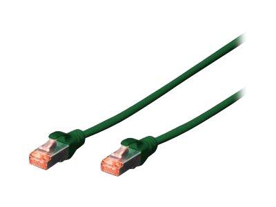 Digitus koblingskabel - 50 cm - grønn, RAL 6016