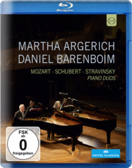 Martha Argerich And Daniel Barenboim: Piano Duos Bluray
