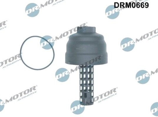 Deksel, oljefilterbeholder DR.MOTOR AUTOMOTIVE DRM0669