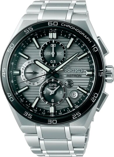 Seiko Herreklokke SSH177J1 Astron Grå/Titan Ø44.1 mm Seiko Herreklokke SSH177J1 Astron Grå/Titan Ø44.1 mm