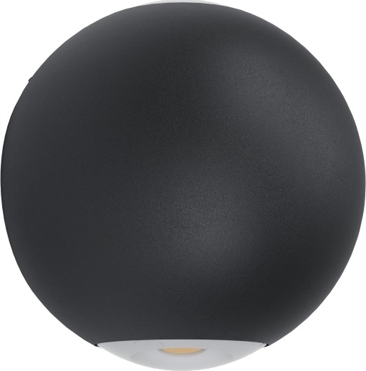 Eglo Abugo Utendørs Vegglampe 2X3,5W 2X240 Lm Ip54 Sort