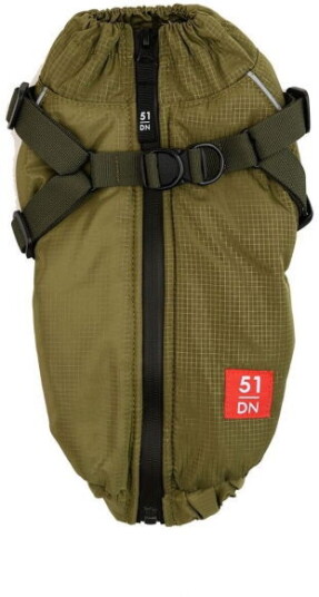 51 Degrees North Adventure Kombinert Hundesele och Hundejakke Grønn (42 cm)