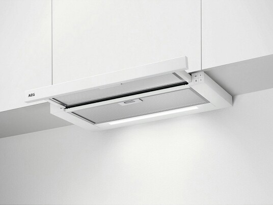 AEG DPE5650W Underbygd Kjøkkenvifte med LED-belysning - Hvit, 220 m3/h AEG DPE5650W Underbygd Kjøkkenvifte med LED-belysning - Hvit, 220 m3/h