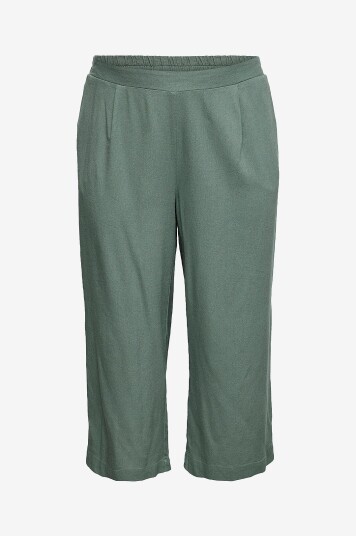 Vero Moda Curve   Bukser vmcMymilo H/W Culotte Wvn GA C   Grønn