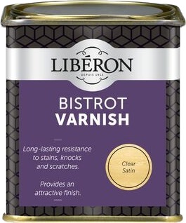 Produit Liberon Lakk Bistrot Klar Silkematt 0.25l Produit Liberon Lakk Bistrot Klar Silkematt 0.25l