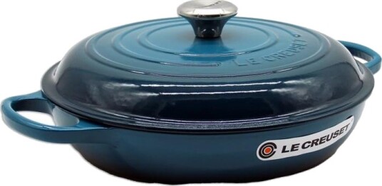 Le Creuset Signature Rund Gryte 30cm St??pejern Deep Teal
