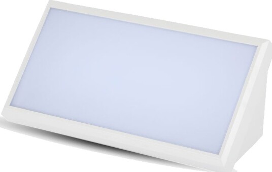 V Tac 20W LED utendørs vegglampe IP65 nøytral hvit grå 1000lm Kulør : Nøytral