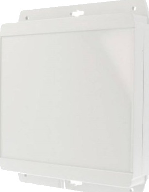 Hammond Electronics 1555W2f17gy Universalskap 180 X 181 X 40 Polykarbonat Lysegrå 1 Stk