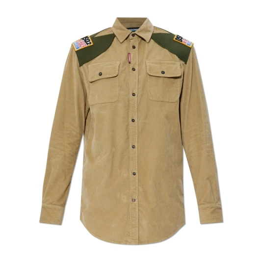 Dsquared2 Dame Skjorter Beige S,