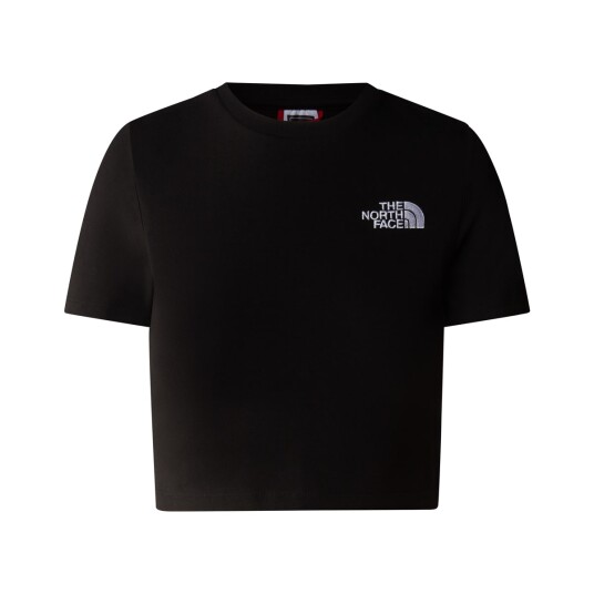 The North Face W Crop T Tnf Black L